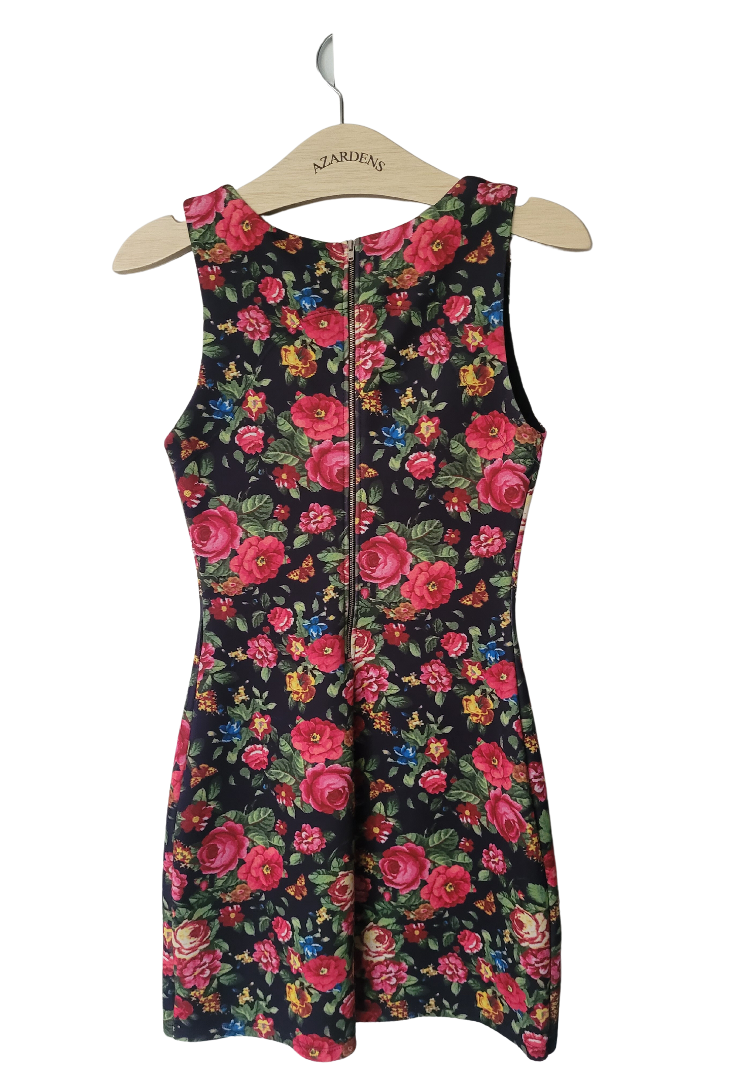 Vestido Floral Preto Color - Farm