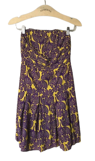 Vestido Amarelo/Roxo - M'Officer