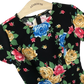 Vestido Preto Floral - Forever 21