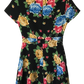 Vestido Preto Floral - Forever 21