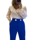 Calça Azul Royal - Zara