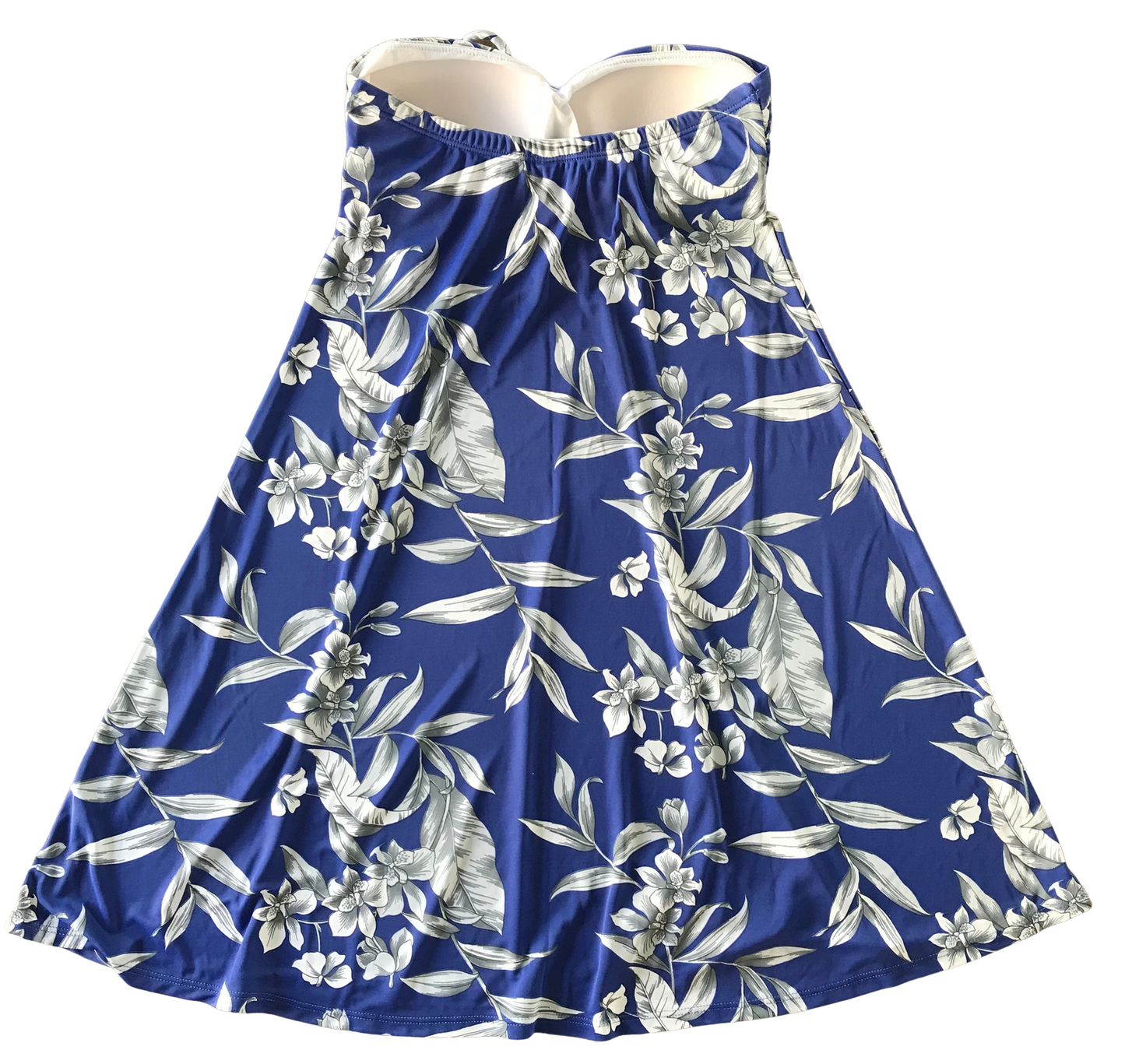 Vestido Azul Floral - Água Doce