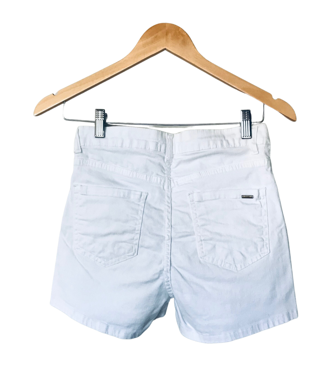 Shorts Jeans Branco - Tok