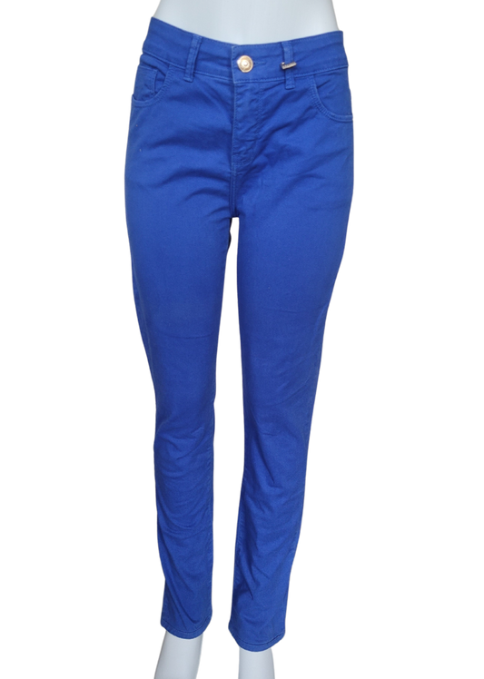 Calça Azul em Sarja - Rabusch