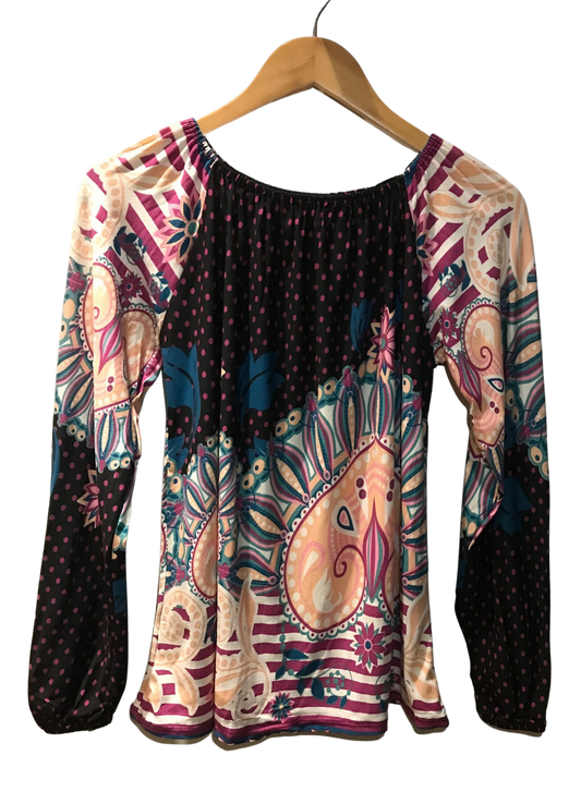 Blusa Estampada Manga Longa - Gloss Modas