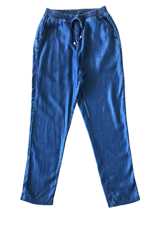 Calça Jeans Azul com Elástico - Anselmi